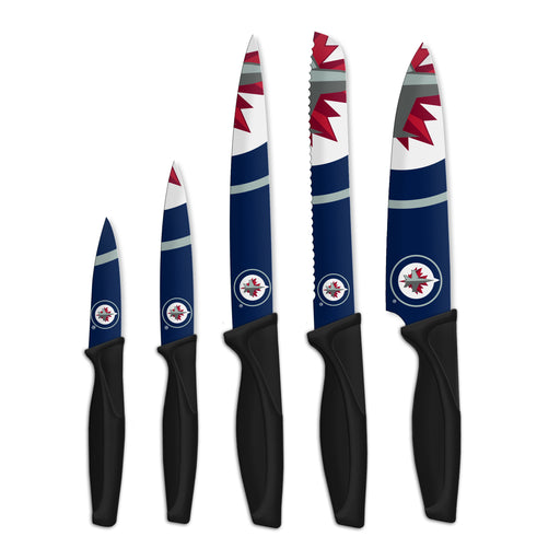 NHL Winnipeg Jets 5-pc Kitchen Knives