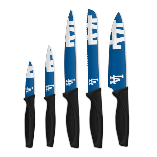 MLB LA Dodgers 5-pc Kitchen Knives