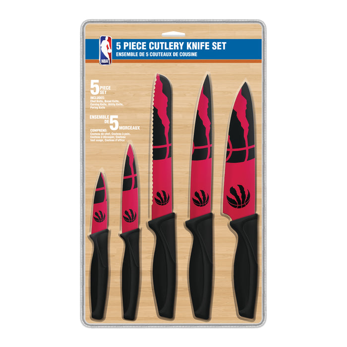 NBA Toronto Raptors 5-pc Kitchen Knives