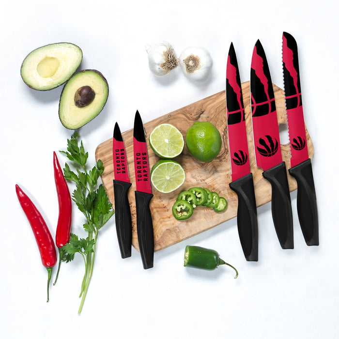 NBA Toronto Raptors 5-pc Kitchen Knives