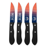 NHL 4-pc Edmonton Oilers Steak Knives