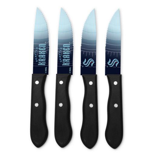 NHLSeattle Kraken 4-pc Steak Knives