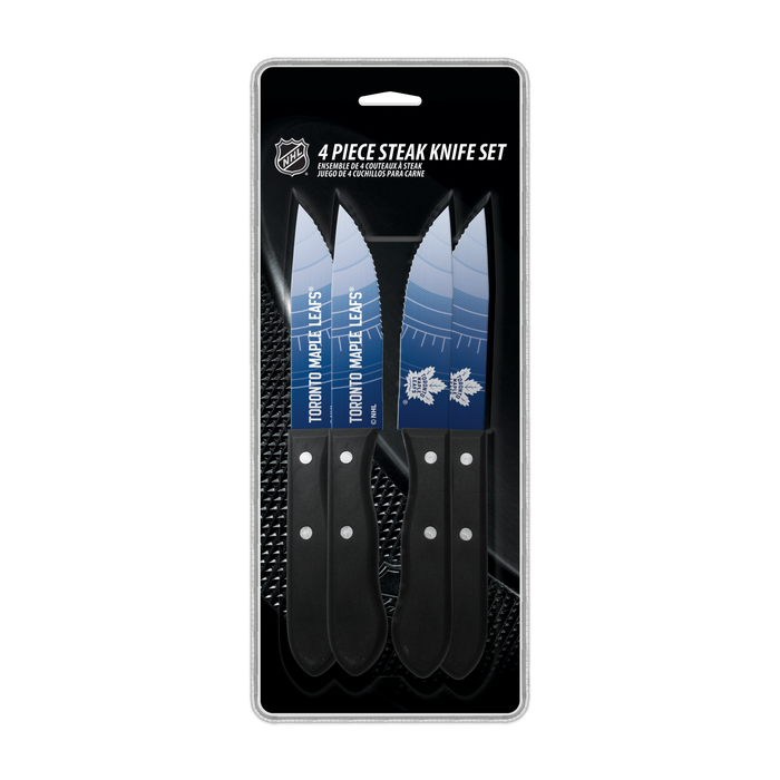 NHL Toronto Maple Leafs 4-pc Steak Knives
