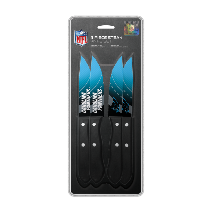 NFL  Carolina Panthers 4-pc Steak Knives
