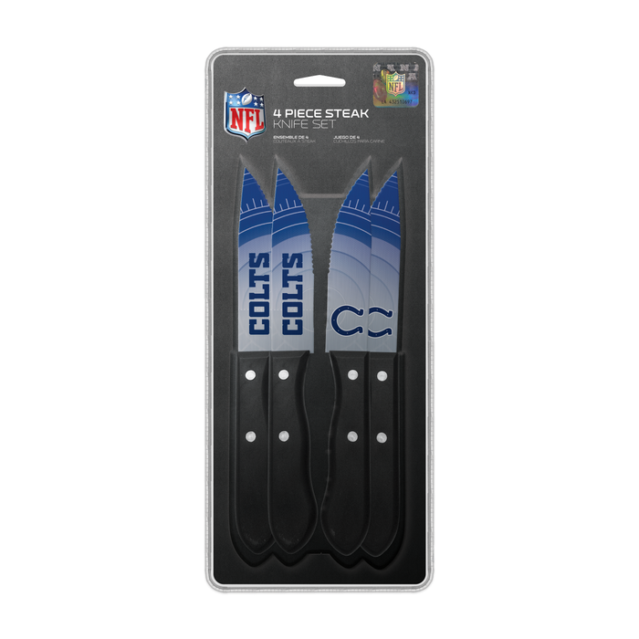 NFL Indianapolis Colts 4-pc Steak Knives