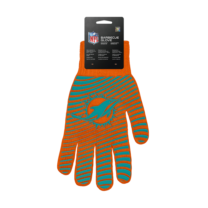 Gant de barbecue NFL Miami Dolphins