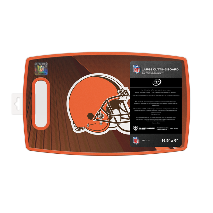 Grande planche à découper NFL Cleveland Browns