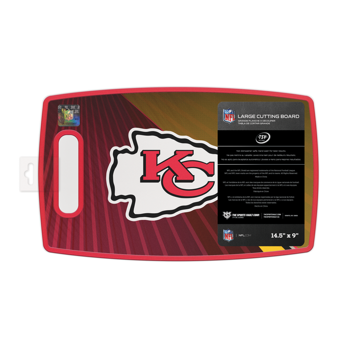 NFL Kansas City Chiefs Large Cutting Board