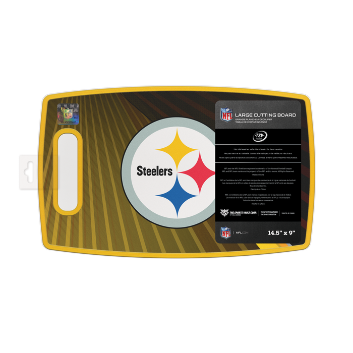 Grande planche à découper NFL Pittsburgh Steelers