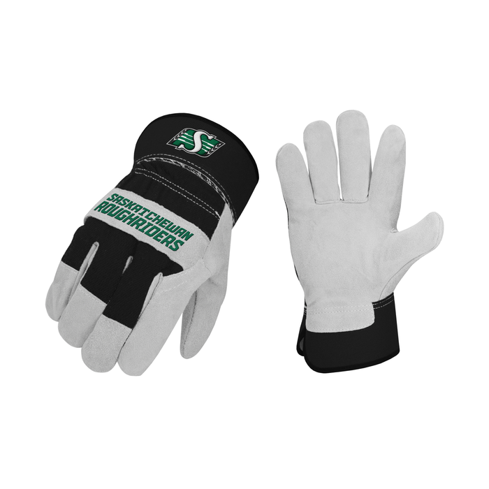Gants de travail Closer des Roughriders de la Saskatchewan de la LCF