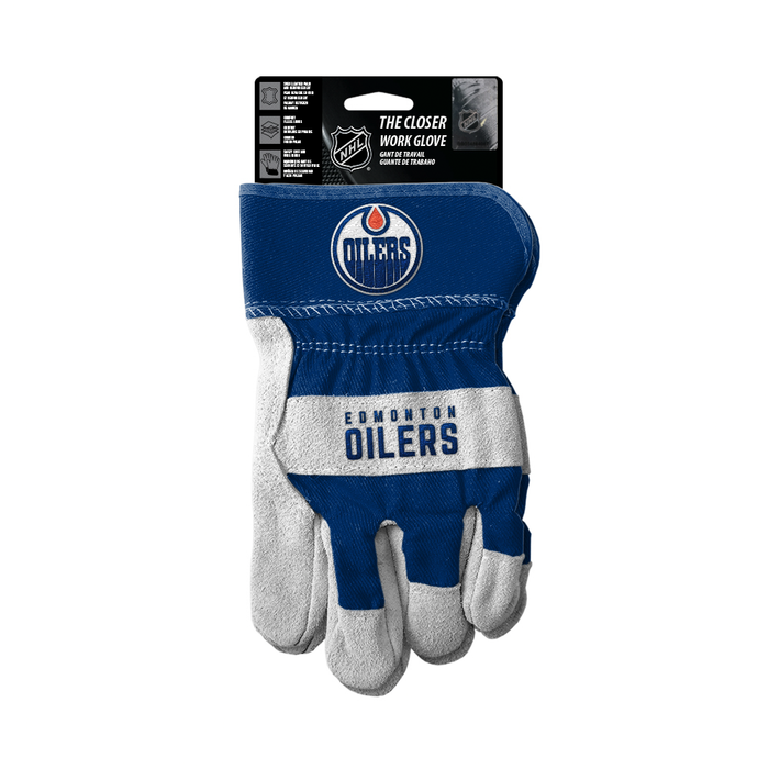 NHL Edmonton Oilers Closer Work Gloves