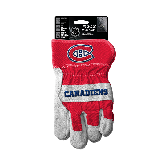 NHL Montreal Canadiens Closer Work Gloves