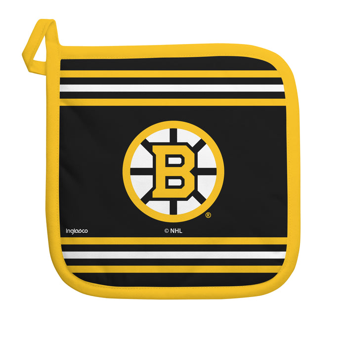 NHL Boston Bruins Kitchen Towel & Pot Holder Sets
