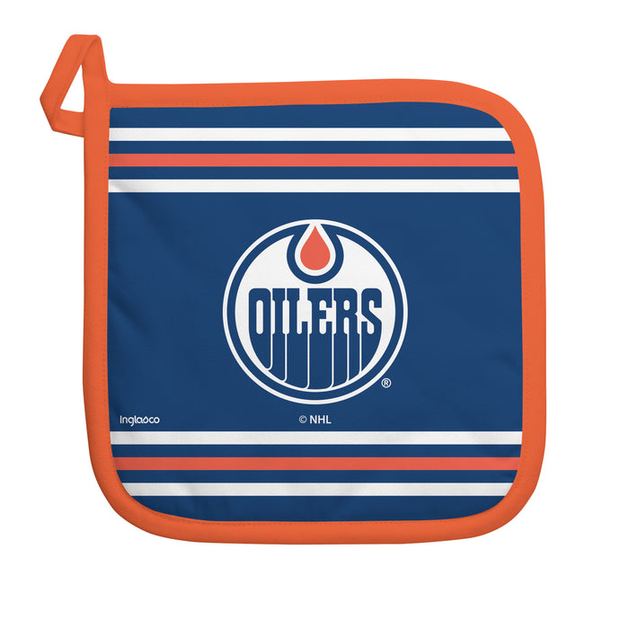 NHL Edmonton Oilers Kitchen Towel & Pot Holder Sets