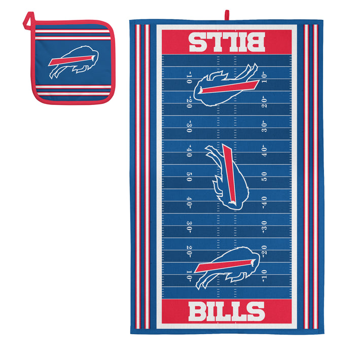 NFL Buffalo Bills Kitchen Towel & Pot Holder Sets