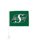 Saskatchewan Roughriders Double-Sided 11x15 Car Flag