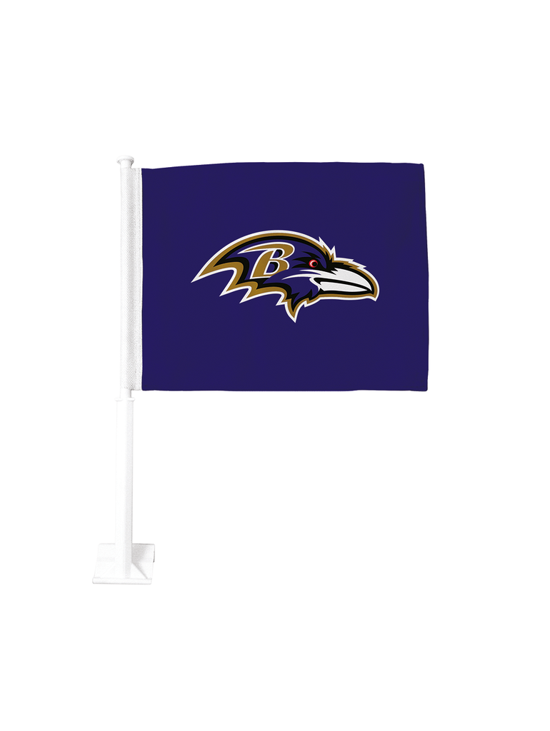 Baltimore Ravens Double-Sided 11x15 Car Flag