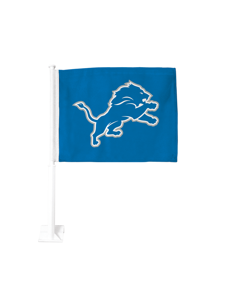 Detroit Lions Double-Sided 11x15 Car Flag