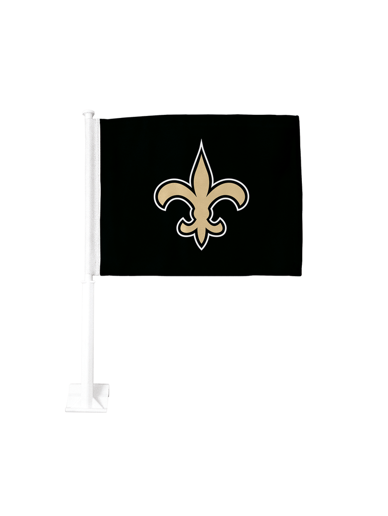 New Orleans Saints Double-Sided 11x15 Car Flag