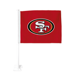 NFL San Francisco 49ers Double-Sided 11x15 Car Flag