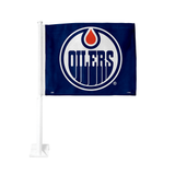 Edmonton Oilers Double-Sided 11x15 Car Flag