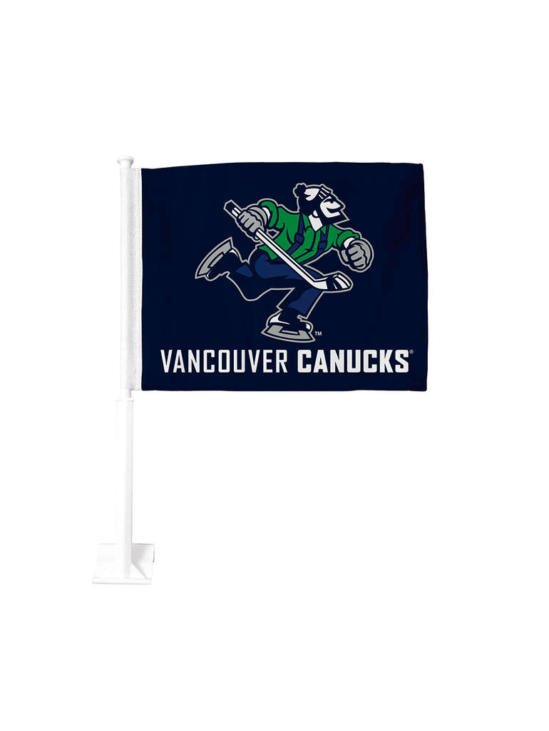 Vancouver Canucks Double-Sided 11x15 Johnny Car Flag