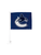 Vancouver Canucks Double-Sided 11x15 Car Flag