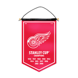 NHL Detroit Red Wings 12 X 18 Victory Banner