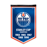 NHL Edmonton Oilers 12 X 18 Victory Banner