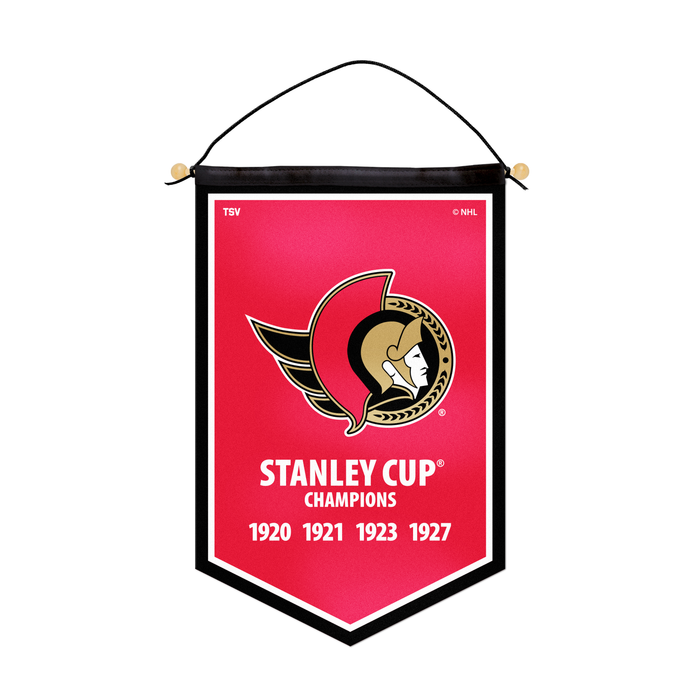 NHL Ottawa Senators 12 X 18 Victory Banner