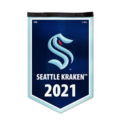 NHL Seattle Kraken 12 X 18 Victory Banner