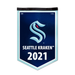 NHL Seattle Kraken 12 X 18 Victory Banner