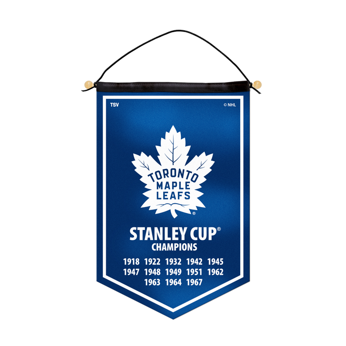 NHL Toronto Maple Leafs 12 X 18 Victory Banner