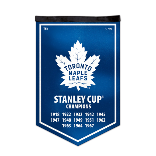 NHL Toronto Maple Leafs 12 X 18 Victory Banner