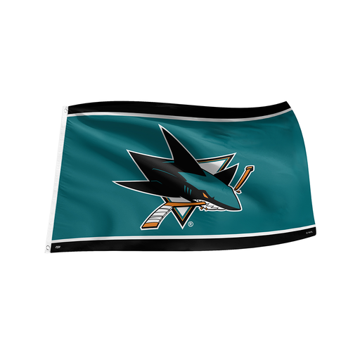 San Jose Sharks 3x5 Flag with Grommets