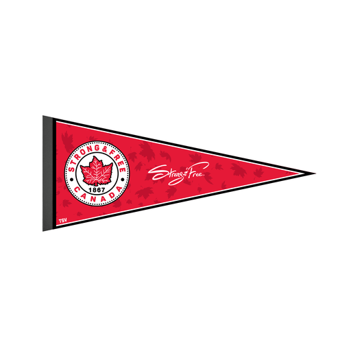 Strong and Free Canada Collector Pennant