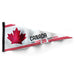 Hockey Canada Team Canada 2026 Olympic collector pennant in silver with red maple leaf, 26 jersey number and Équipe Canada