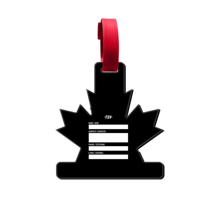 Canada Soccer Jumbo Luggage Tag