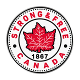Strong and Free Canada Logo Lapel Pin