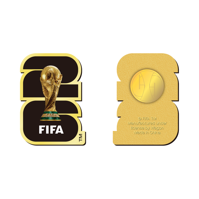 Épinglette avec l'emblème de la FIFA