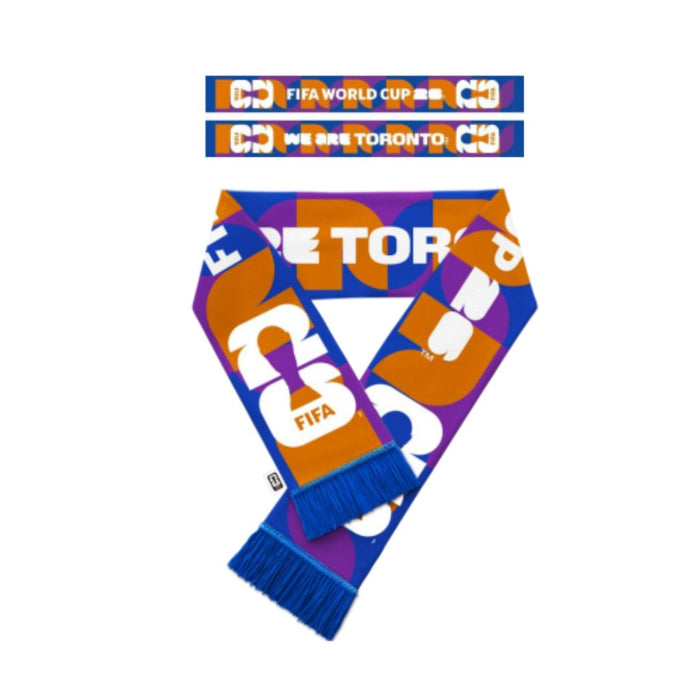 FIFA 2026 Fan Scarf Canada Host Cities Toronto