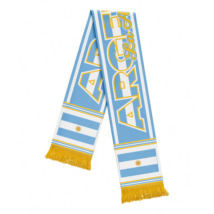 Argentina Sublimated Flag Fan Scarf