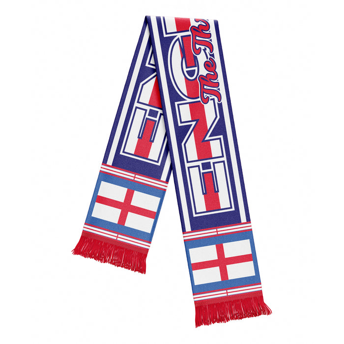 England Sublimated Flag Fan Scarf
