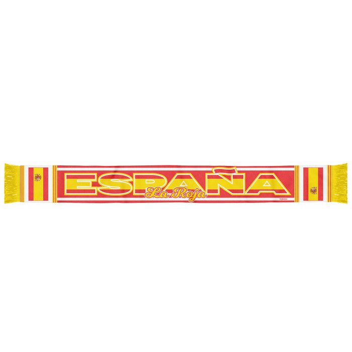 Spain Sublimated Flag Fan Scarf