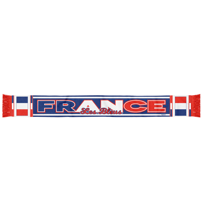 France Sublimated Flag Fan Scarf