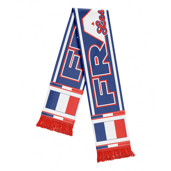 France Sublimated Flag Fan Scarf