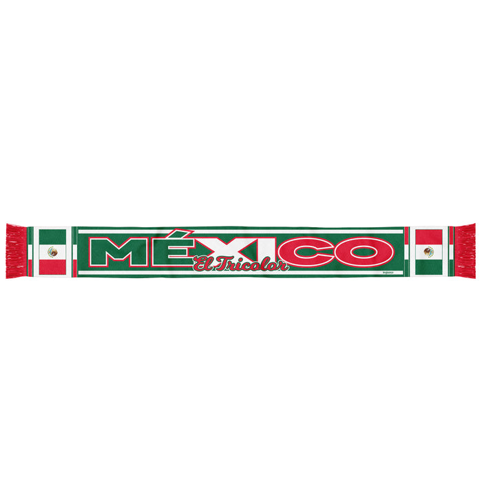 Mexico Sublimated Flag Fan Scarf