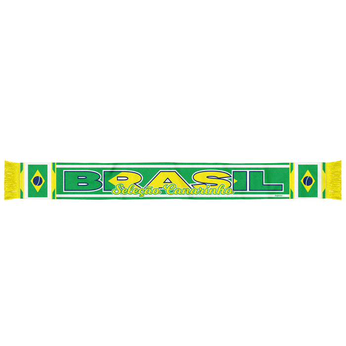 Brazil Sublimated Flag Fan Scarf