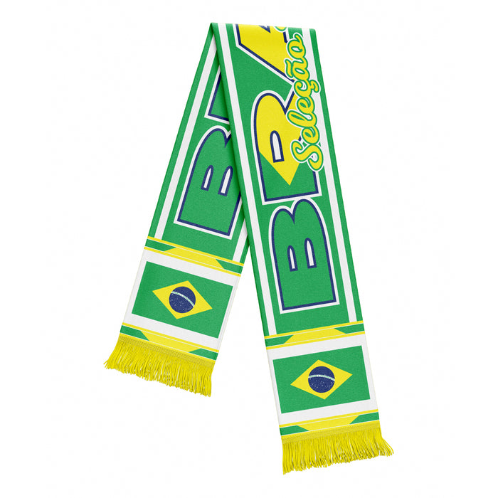 Brazil Sublimated Flag Fan Scarf
