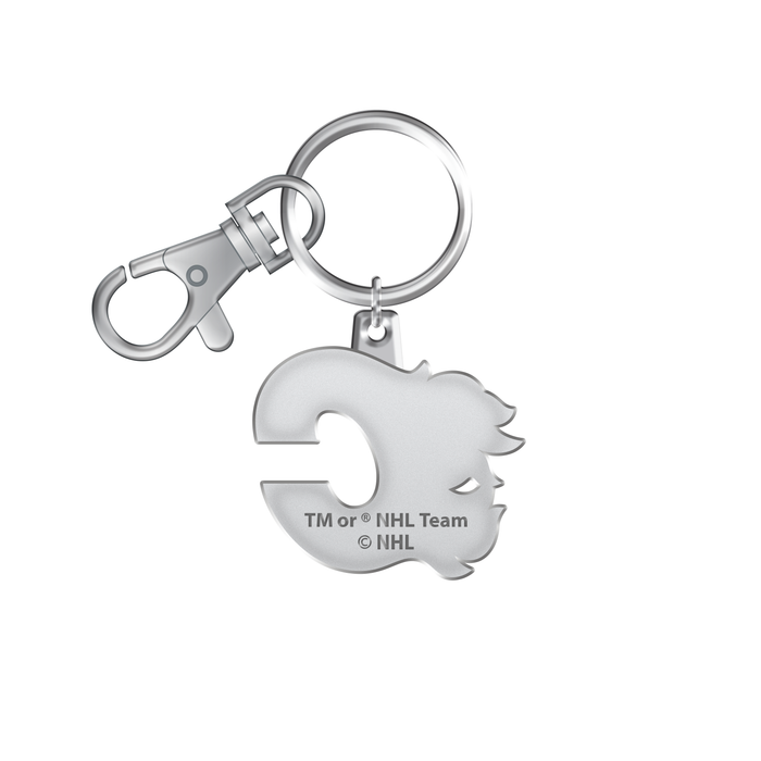 NHL Calgary Flames Keychain Logo